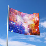 Light Stardust Galaxy Deep Space Print Polyester Flag