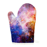 Light Stardust Galaxy Deep Space Print Single Oven Mitt