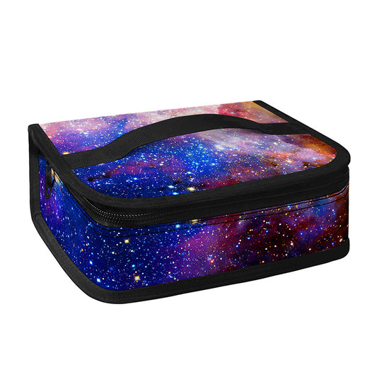 Light Stardust Galaxy Deep Space Print Small Lunch Bag