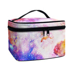 Light Stardust Galaxy Deep Space Print Travel Makeup Bag