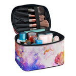 Light Stardust Galaxy Deep Space Print Travel Makeup Bag
