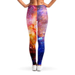 Light Stardust Galaxy Deep Space Print Women's Leggings