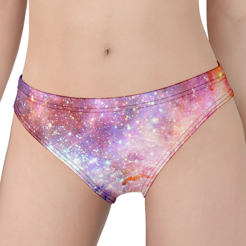 Light Stardust Galaxy Deep Space Print Women's Panties