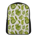 Light Tropical Leaf Pattern Print Casual Backpack