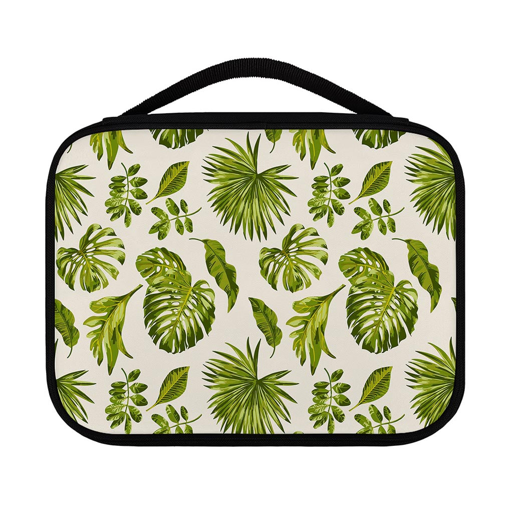 Light Tropical Leaf Pattern Print Classic Bible Case