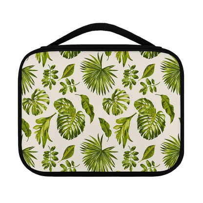 Light Tropical Leaf Pattern Print Classic Bible Case