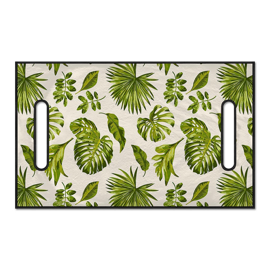 Light Tropical Leaf Pattern Print Golf Cart Seat Cover