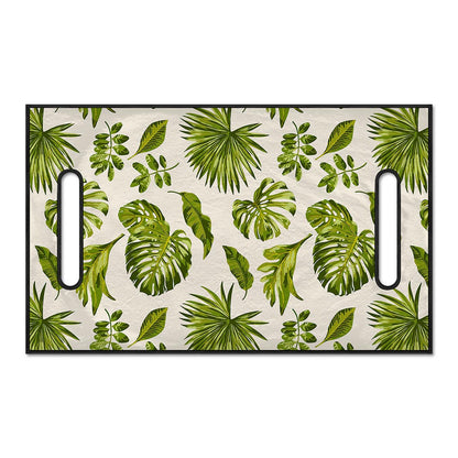 Light Tropical Leaf Pattern Print Golf Cart Seat Cover