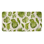 Light Tropical Leaf Pattern Print Towel