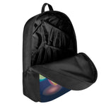 Light Up Bowling Pins Print 17 Inch Backpack