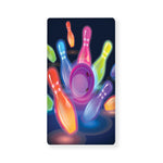 Light Up Bowling Pins Print Baby Crib Sheet