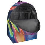 Light Up Bowling Pins Print Backpack