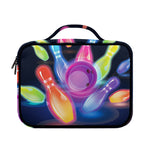 Light Up Bowling Pins Print Briefcase Bible Bag