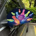 Light Up Bowling Pins Print Car Side Mirror Covers