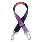 Light Up Bowling Pins Print Dog Seat Belt
