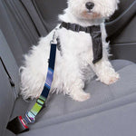 Light Up Bowling Pins Print Dog Seat Belt