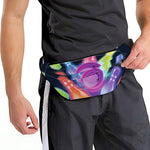 Light Up Bowling Pins Print Fanny Pack