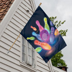Light Up Bowling Pins Print House Flag