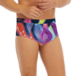 Light Up Bowling Pins Print Men's Briefs
