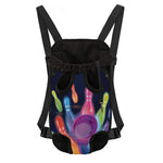 Light Up Bowling Pins Print Pet Carrier Backpack