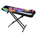 Light Up Bowling Pins Print Piano Keyboard Cover
