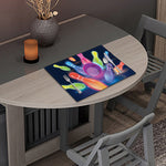 Light Up Bowling Pins Print Placemat