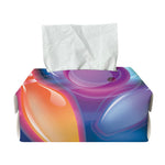 Light Up Bowling Pins Print Rectangle Tissue Box Cover