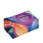 Light Up Bowling Pins Print Rectangle Tissue Box Cover