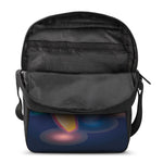 Light Up Bowling Pins Print Rectangular Crossbody Bag