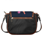 Light Up Bowling Pins Print Saddle Bag