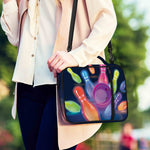 Light Up Bowling Pins Print Shoulder Strap Bible Bag