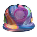 Light Up Bowling Pins Print Snapback Cap