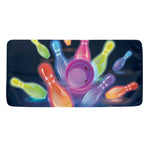Light Up Bowling Pins Print Towel