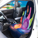 Light Up Bowling Pins Print Waterproof Car Seat Cover