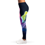Light Up Bowling Pins Print Women's Leggings