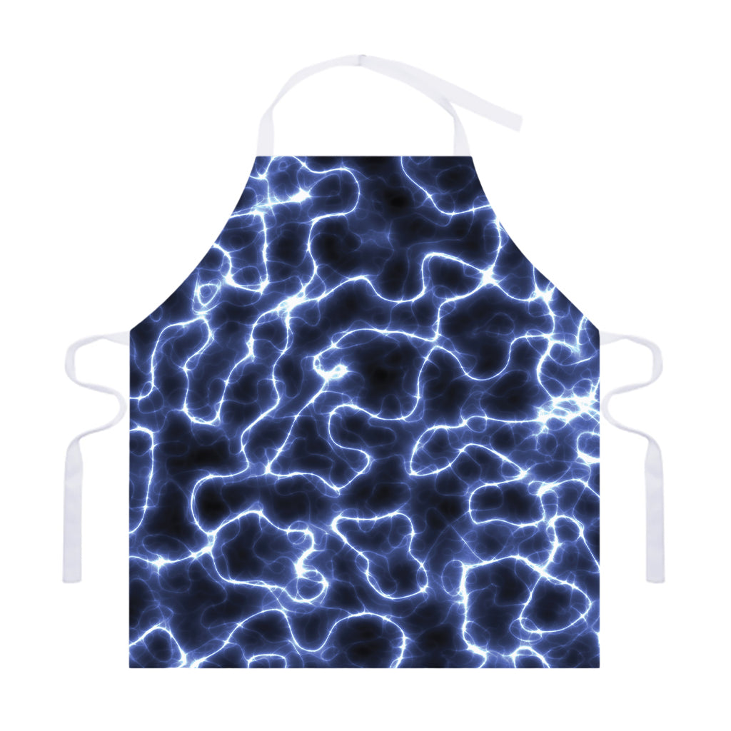 Lightning Chain Print Adjustable Apron