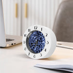 Lightning Chain Print Alarm Clock