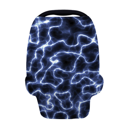 Lightning Chain Print Baby Seat Cover