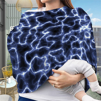 Lightning Chain Print Baby Seat Cover