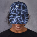 Lightning Chain Print Baseball Cap