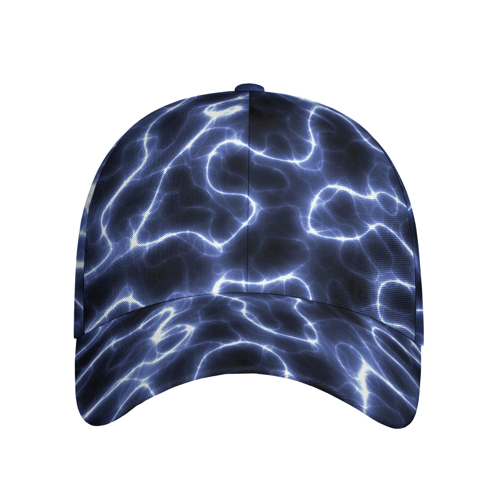 Lightning Chain Print Baseball Cap