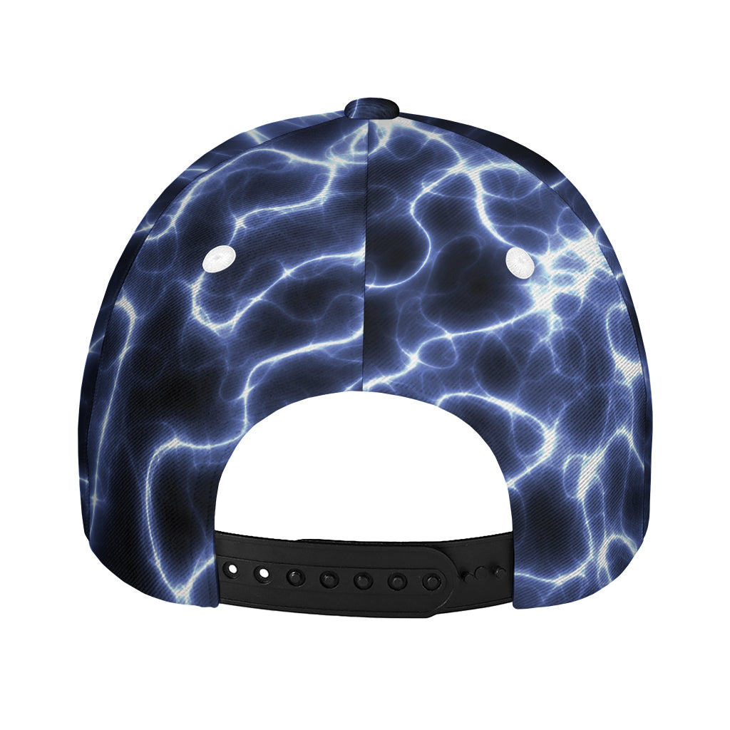 Lightning Chain Print Baseball Cap