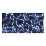 Lightning Chain Print Beach Towel