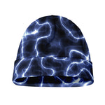 Lightning Chain Print Beanie