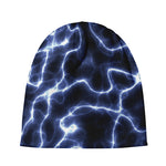 Lightning Chain Print Beanie