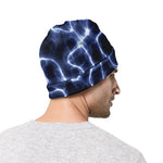 Lightning Chain Print Beanie