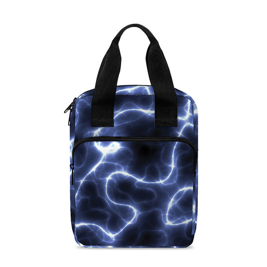 Lightning Chain Print Bible Tote Bag