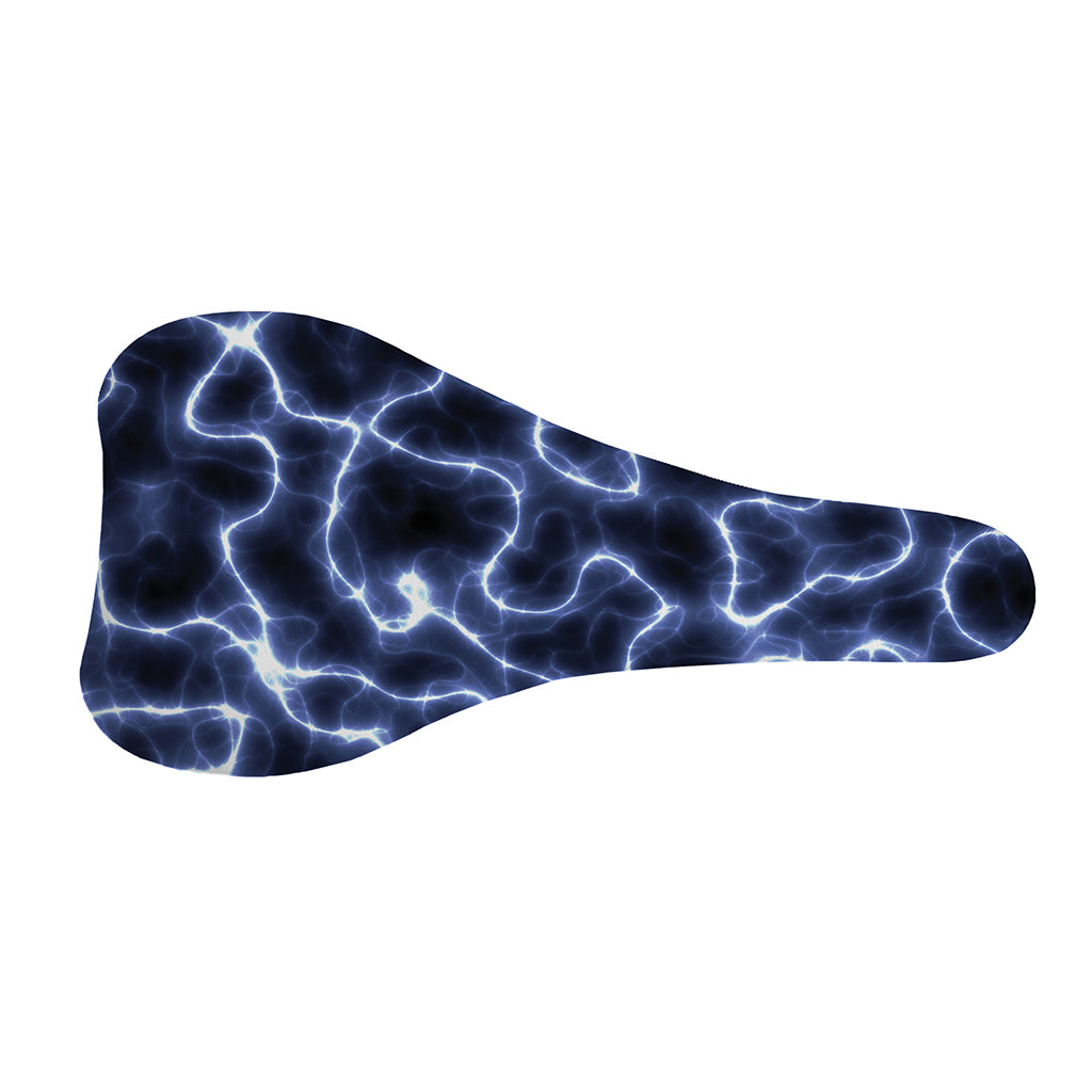Lightning Chain Print Bicycle Seat Cover