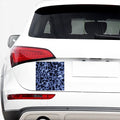 Lightning Chain Print Car Sticker