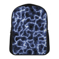 Lightning Chain Print Casual Backpack